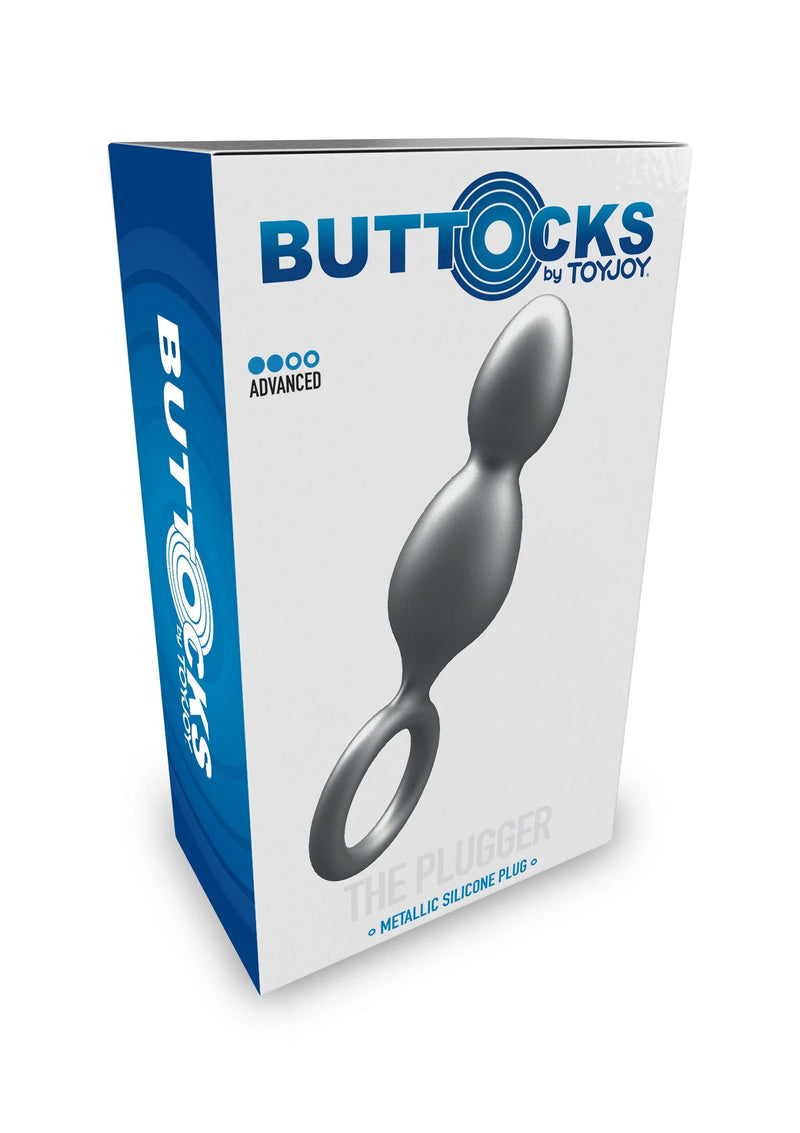 ToyJoy The Plugger 2-Balls Metallic Silicone Plug