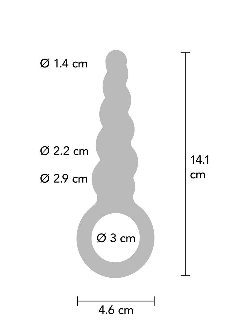 ToyJoy The Screw Metallic Silicone Plug
