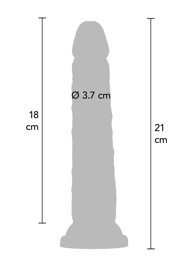 ToyJoy Get Real Deluxe Dual Density Dong 21 cm