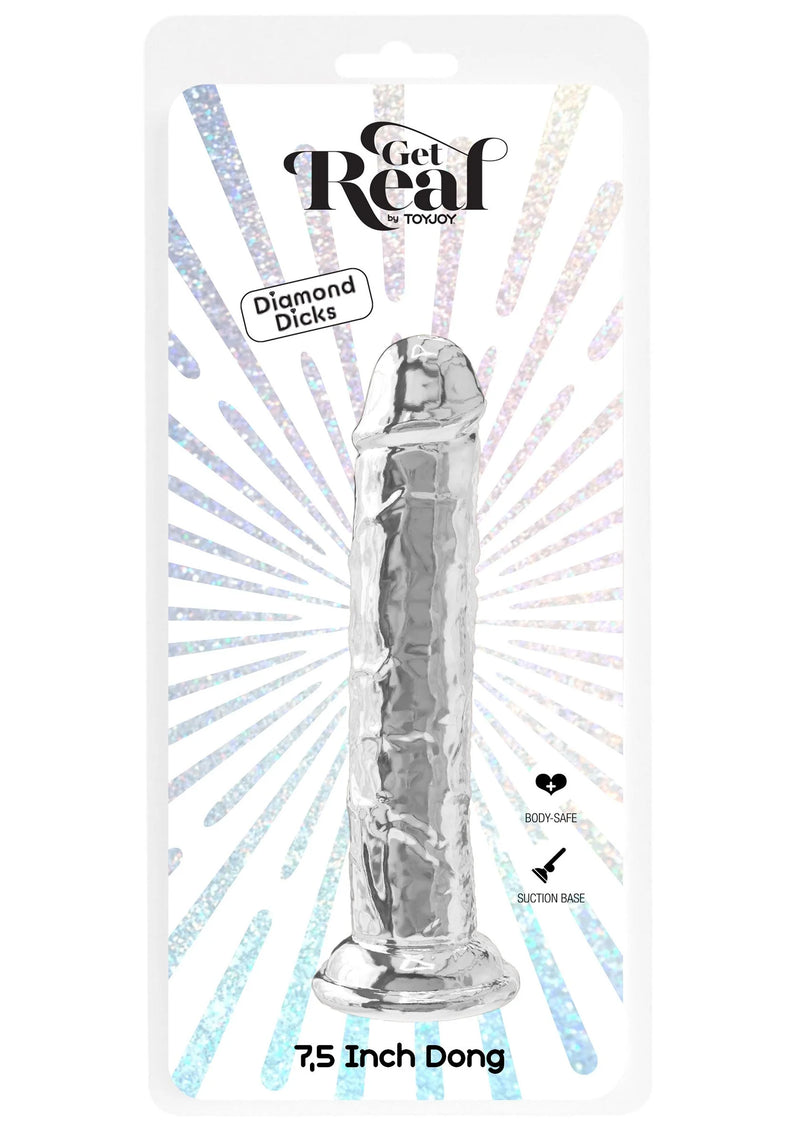 ToyJoy Get Real Clear Dong 19 cm
