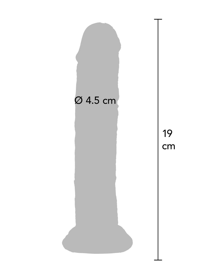 ToyJoy Get Real Clear Dong 19 cm