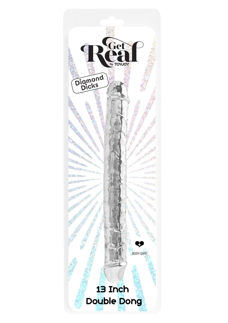 ToyJoy Get Real Clear Double Dong 34,5 cm