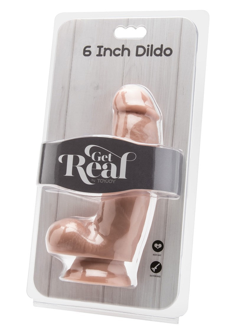 ToyJoy Get Real Dildo 15 cm with Balls