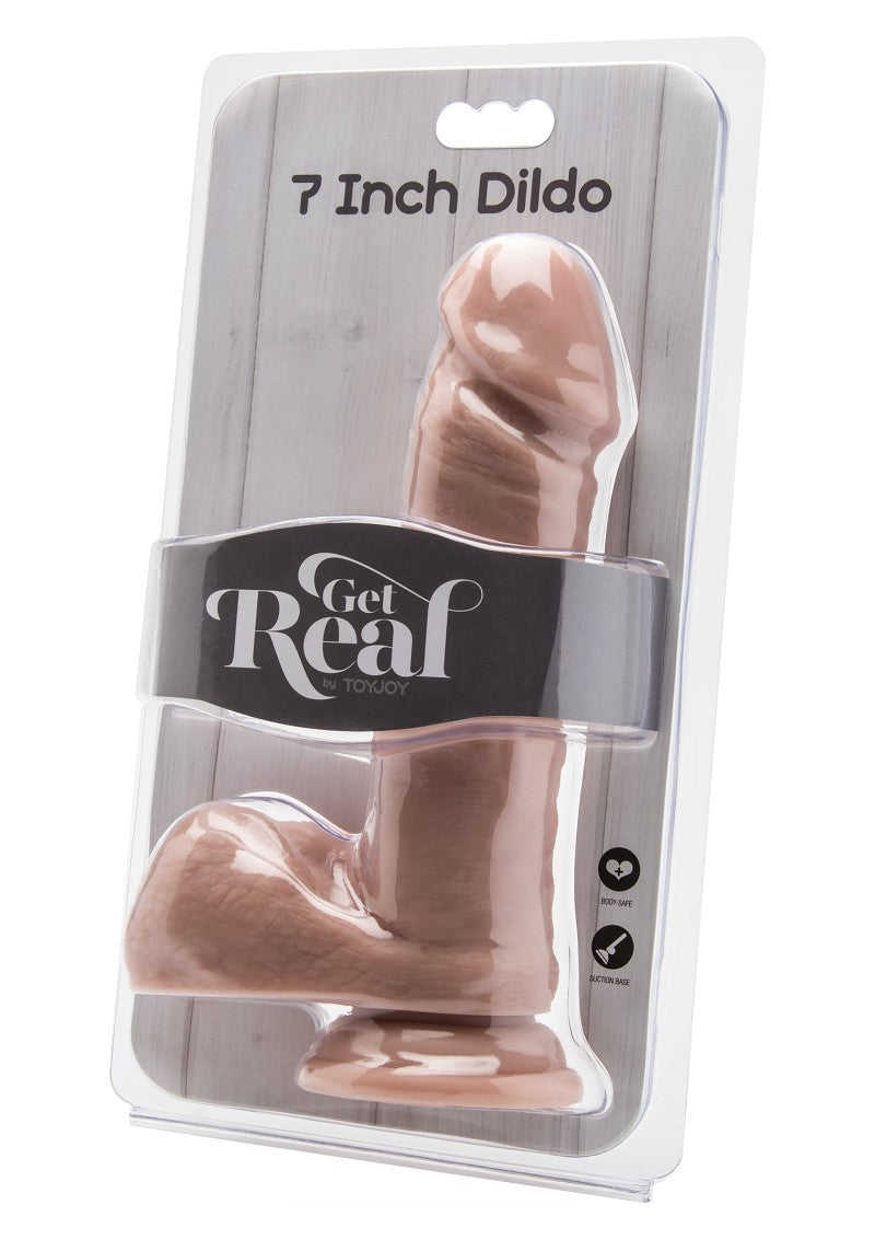 ToyJoy Get Real Dildo 18 cm with Balls
