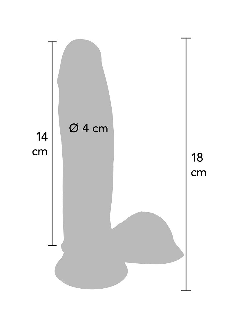 ToyJoy Get Real Dual Density Dildo 18cm