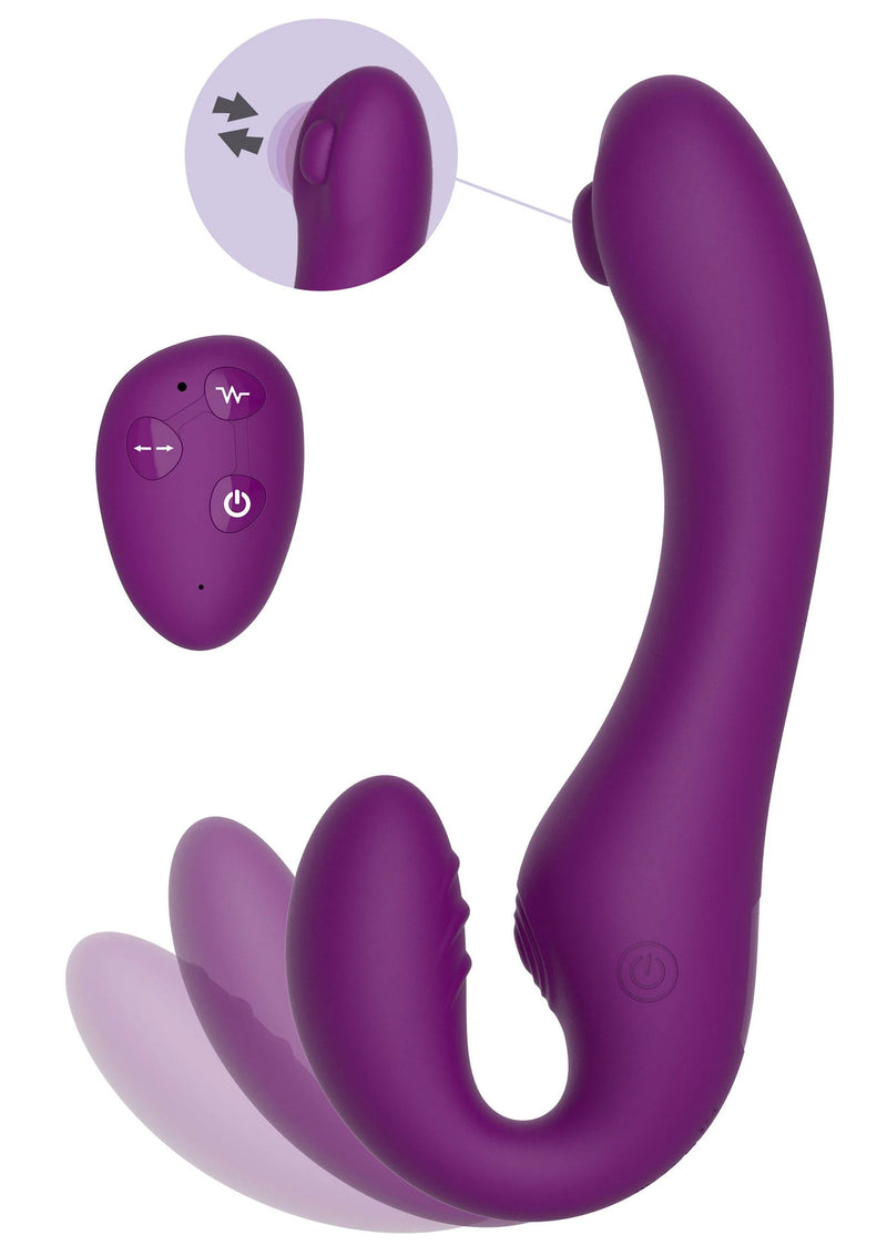 Xocoon Strapless Strap-On Pulse Vibe