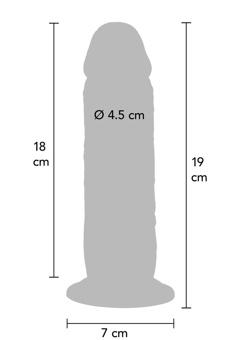 ToyJoy Get Real Silicone Foreskin Dong 19 cm