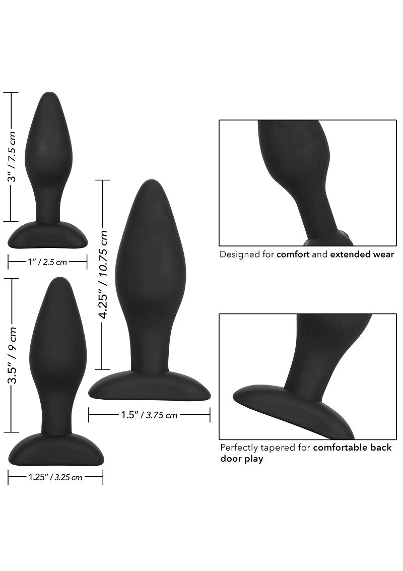 CalExotics Silicone Anal Tränings-kit