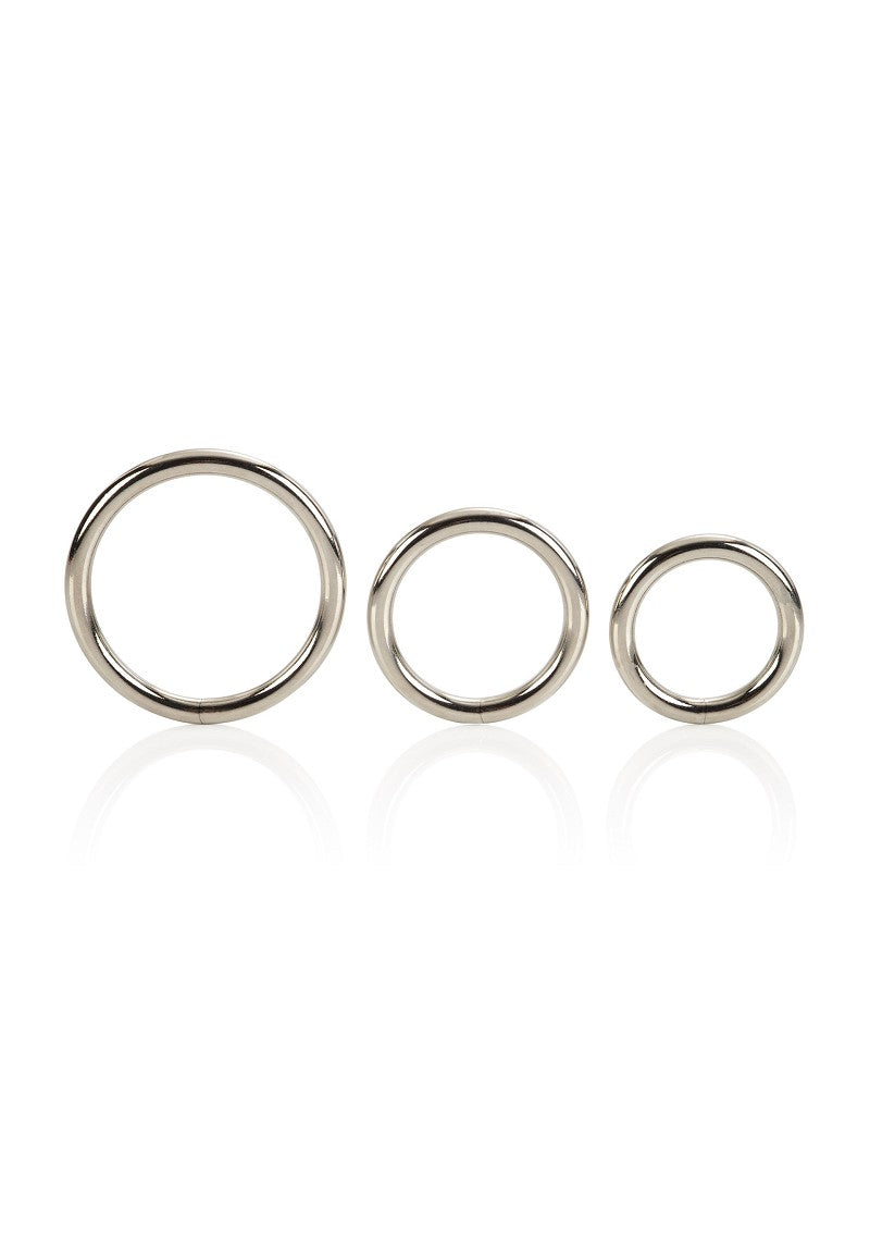 CalExotics Silver Ring - 3 pack