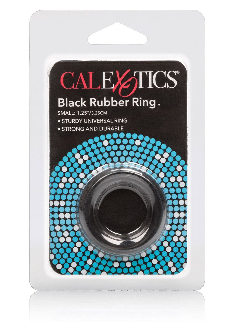 CalExotics Black Rubber Ring - Storlek S