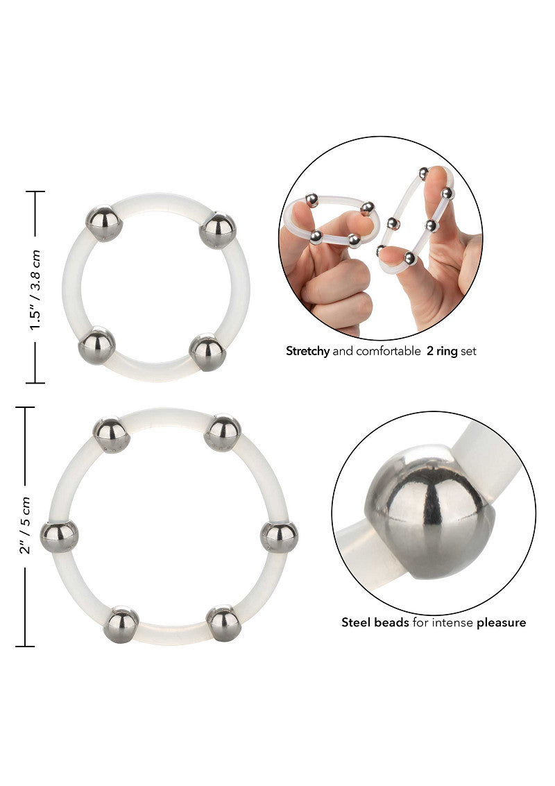 CalExotics Silicone Ring Set