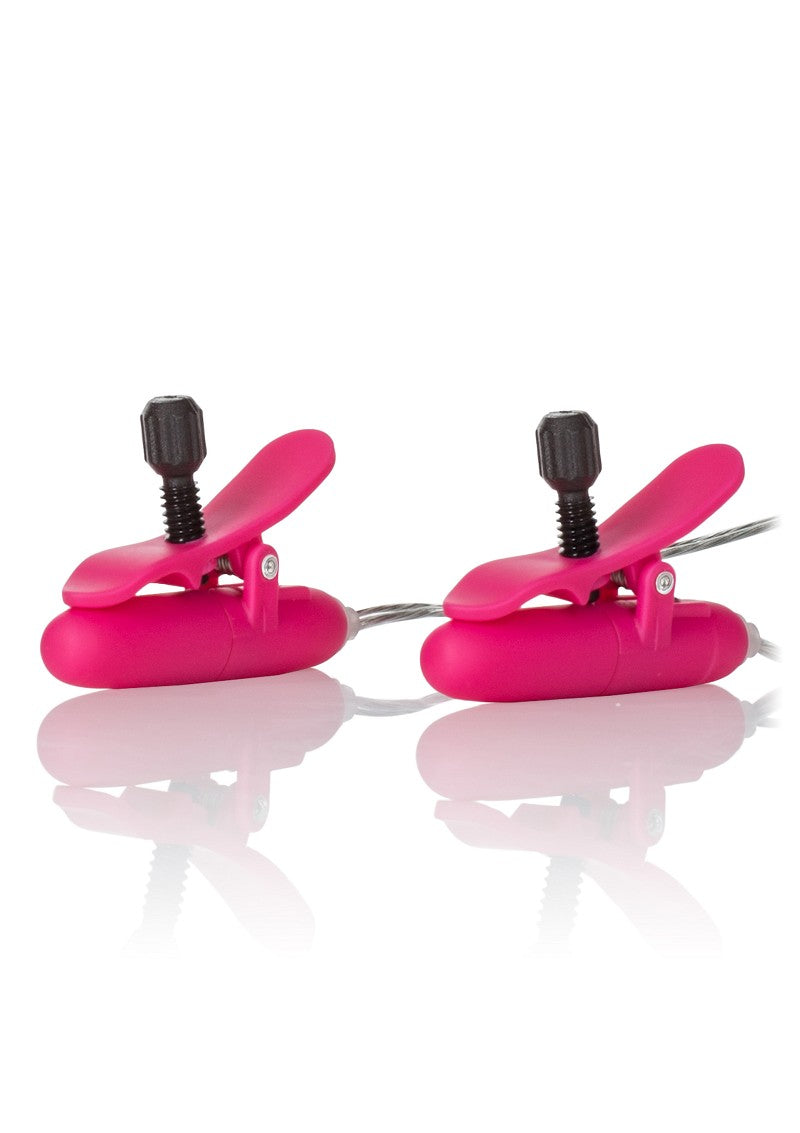 CalExotics Nipple Play Vibrating Heated Nipple Teasers