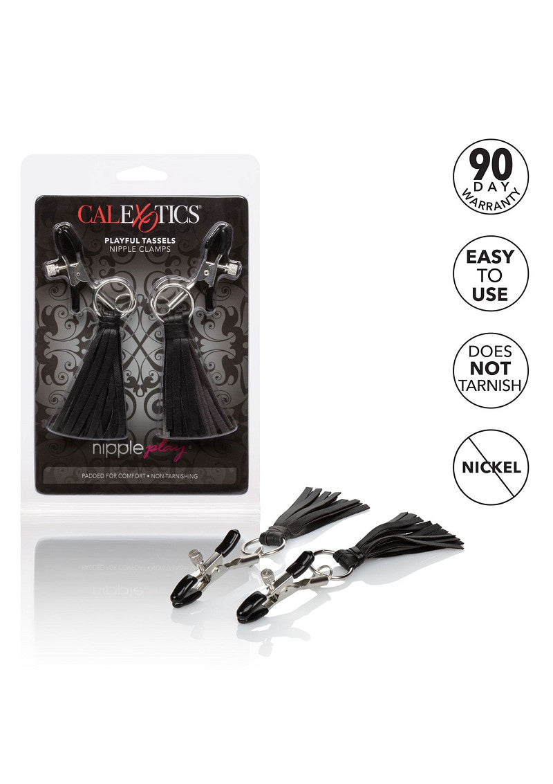 CalExotics Nipple Play Playful Tassels Nipple Clamps