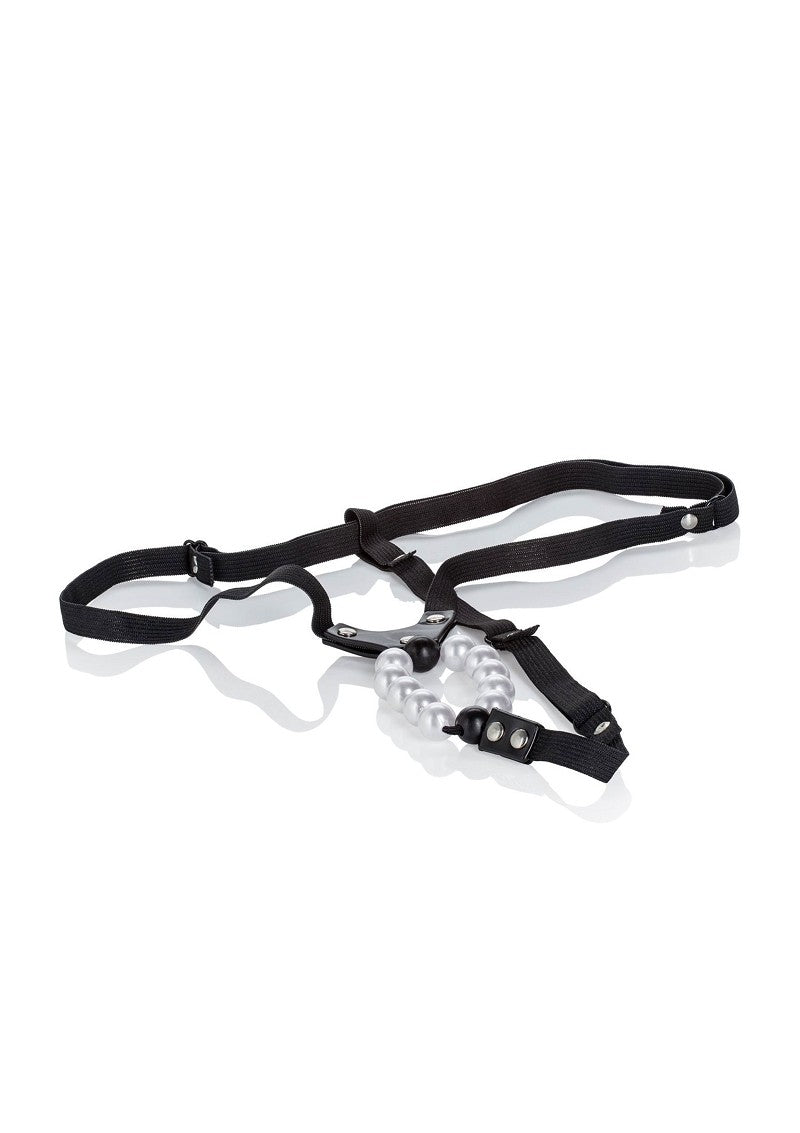 CalExotics Lover's Thong with Pleasure Pearls