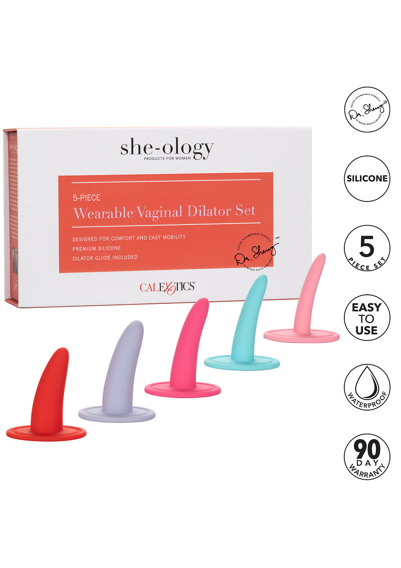 CalExotics She-ology Vaginal Dilator 5-set