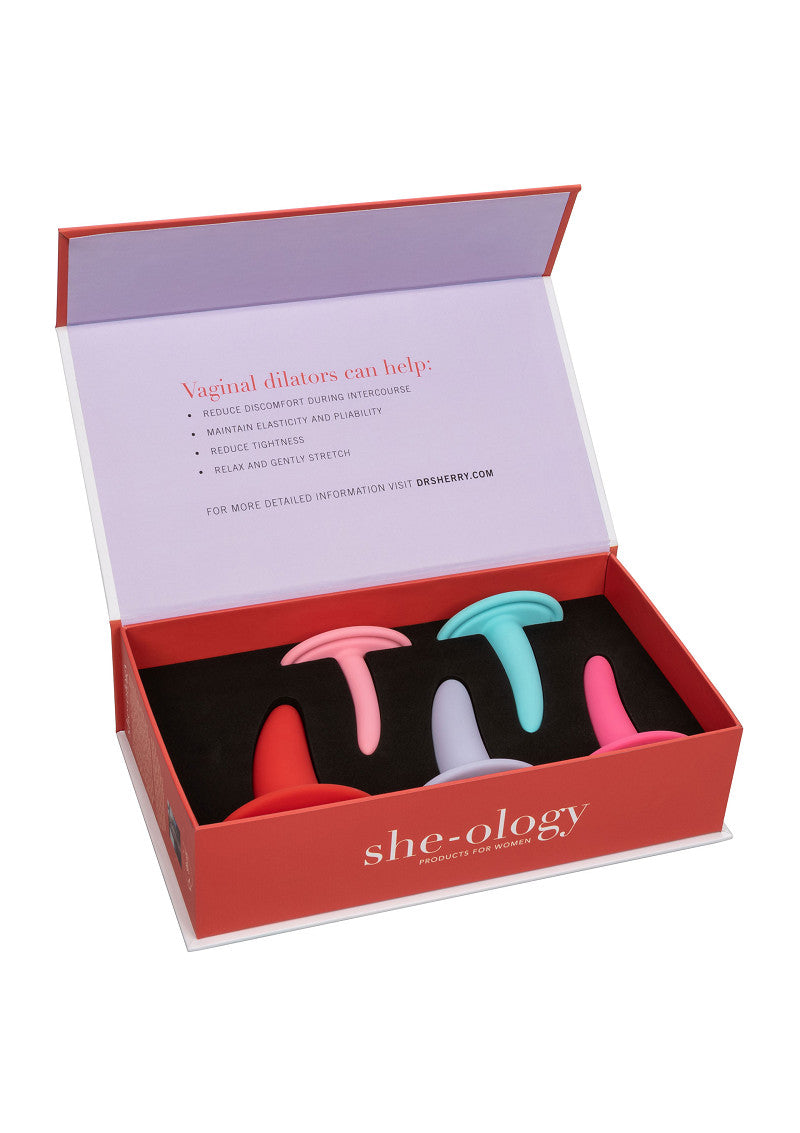CalExotics She-ology Vaginal Dilator 5-set