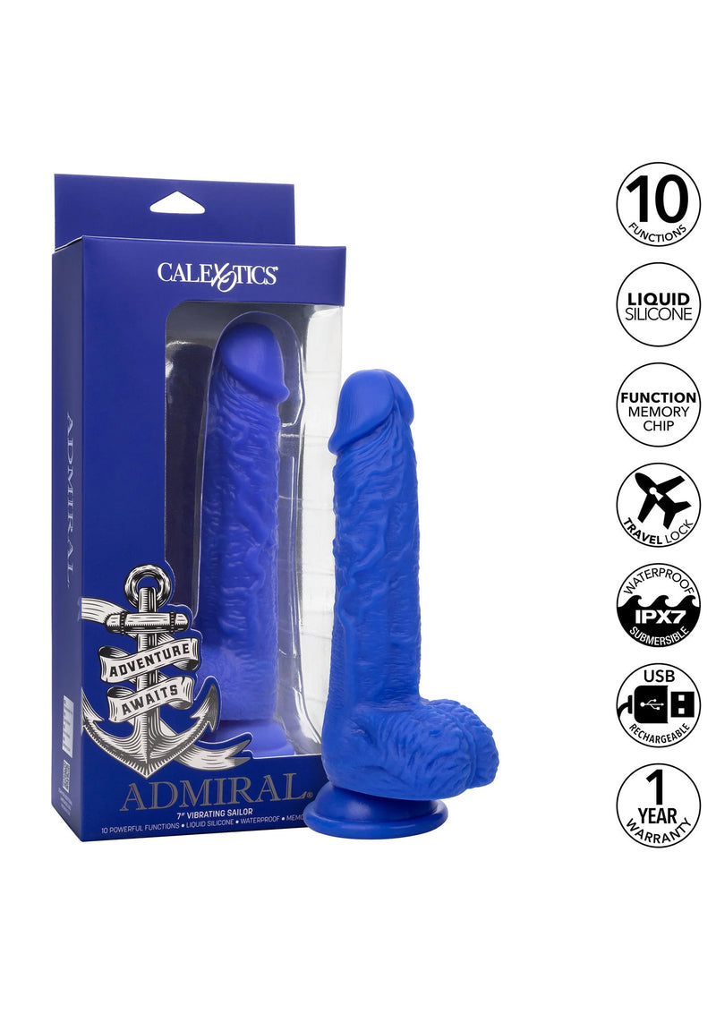 CalExotics Admiral 18cm Vibrating Sailor