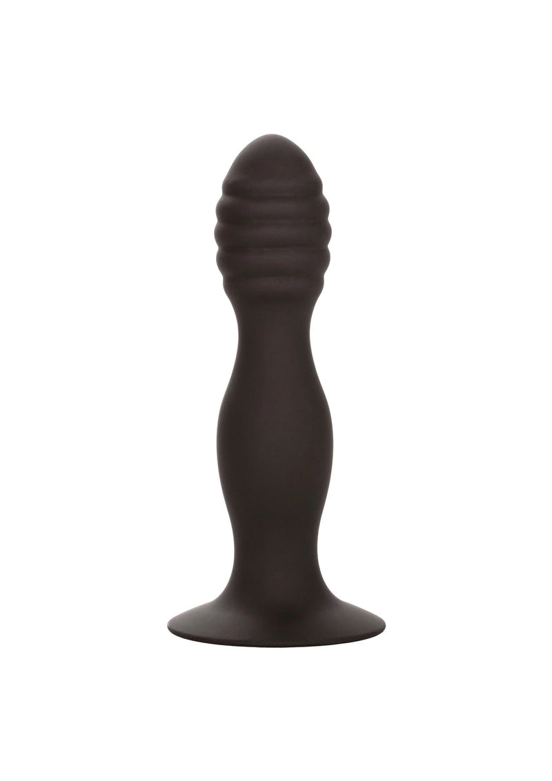 CalExotics Silicone Ribbed Anal Stud