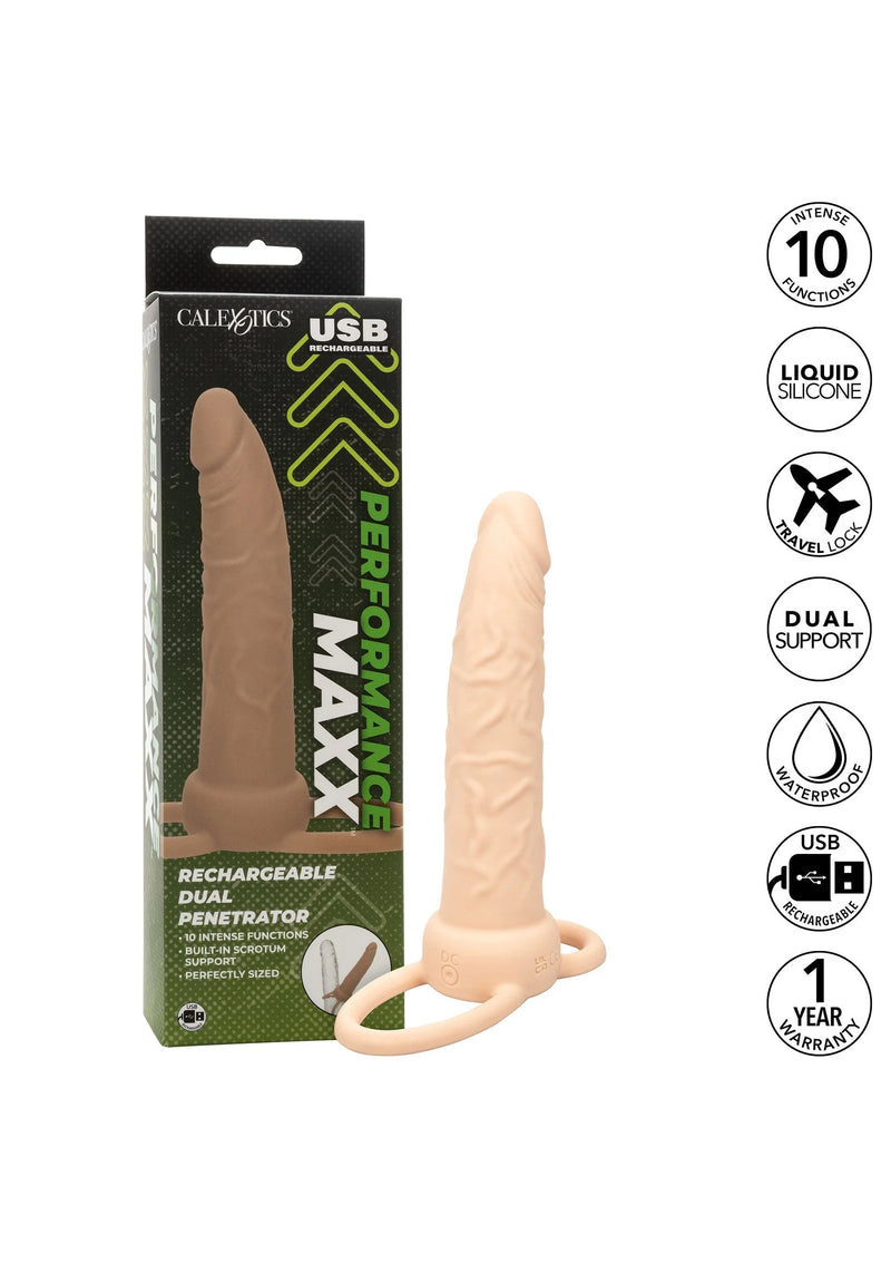 CalExotics Performance Maxx Rechargeable Dual Penetrator