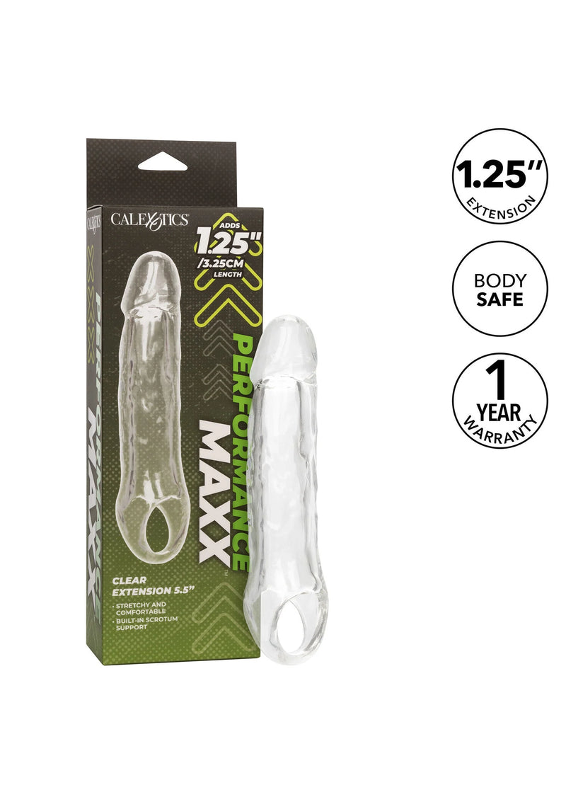 CalExotics Performance Maxx Clear Extension 14cm