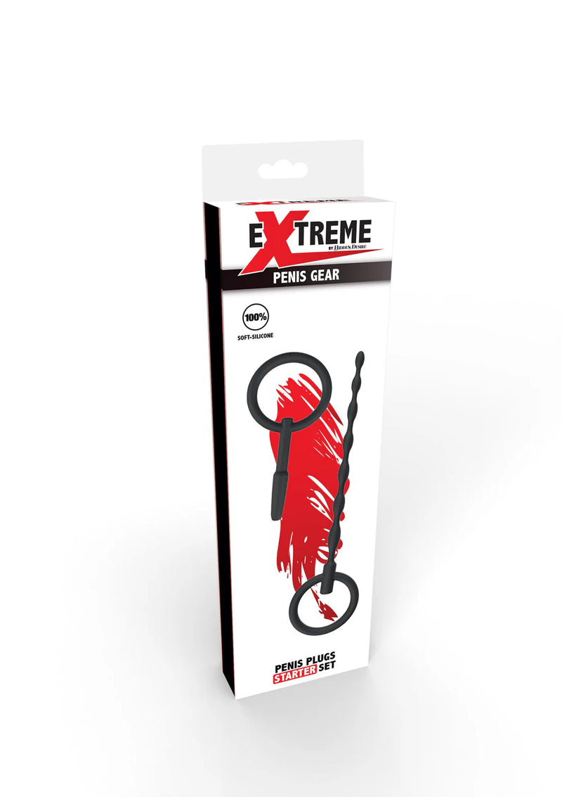 Hidden Desire Extreme Penis Plug Set Large 2st