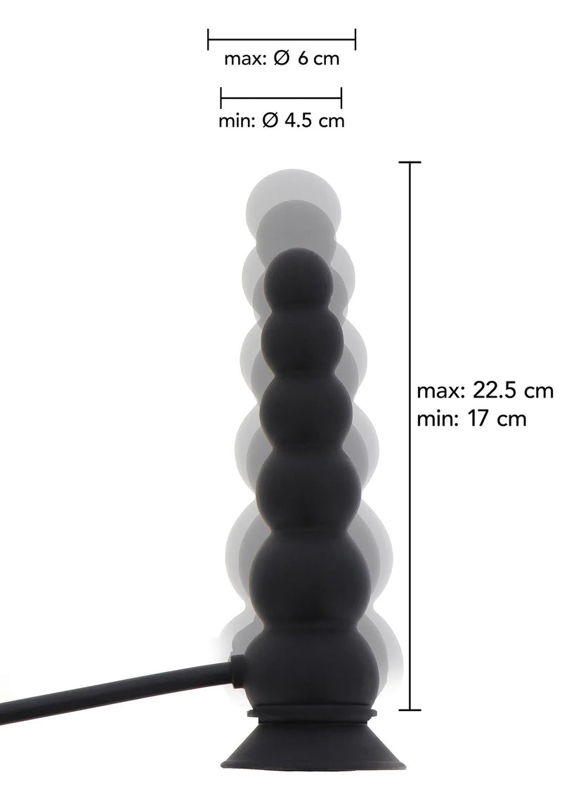 Hidden Desire Extreme Inflatable Suction Base Plug - Expert