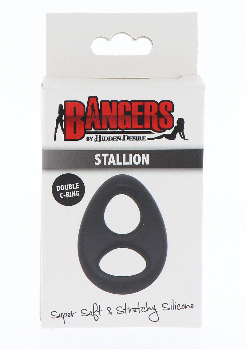 Hidden Desire Mjuk Silikon Stallion C-Ring
