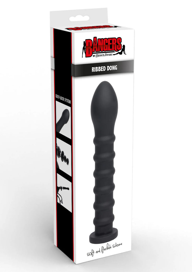 Hidden Desire Bangers Ribbed Dong Easy-Lock 19 cm