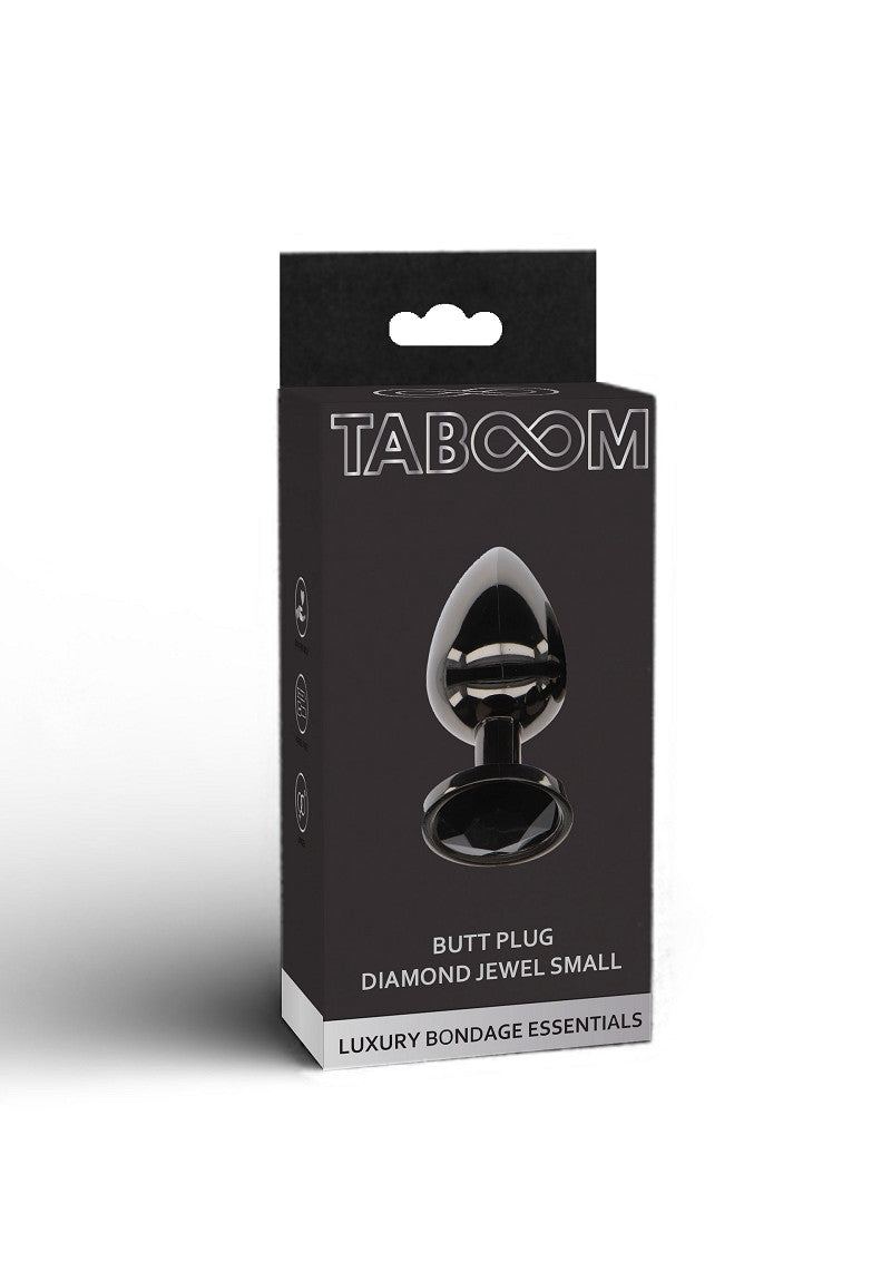 Taboom Essentials Butt Plug With Diamond Jewel storlek S