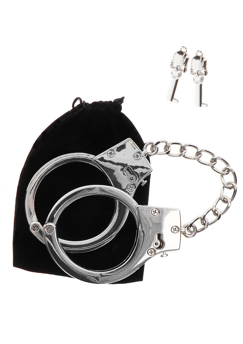 Taboom Silver Plated BDSM Handbojor