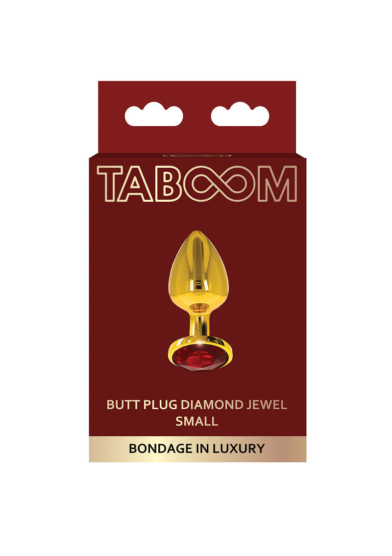 Taboom Butt Plug With Diamond Jewel storlek S