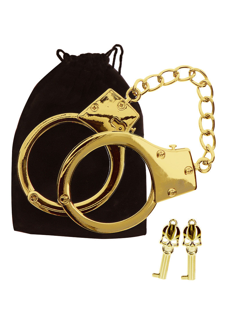 Taboom Gold Plated BDSM Handbojor