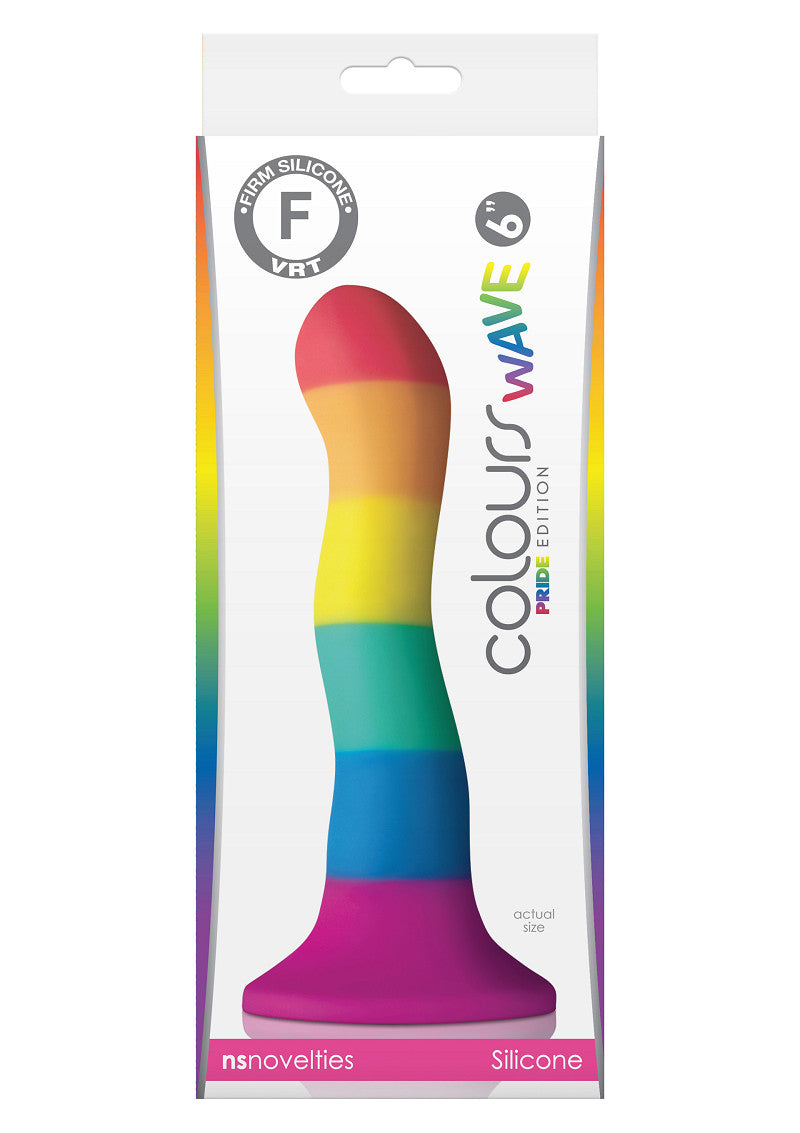 NS Novelties Colours Pride Edition 17 cm Wave Dildo