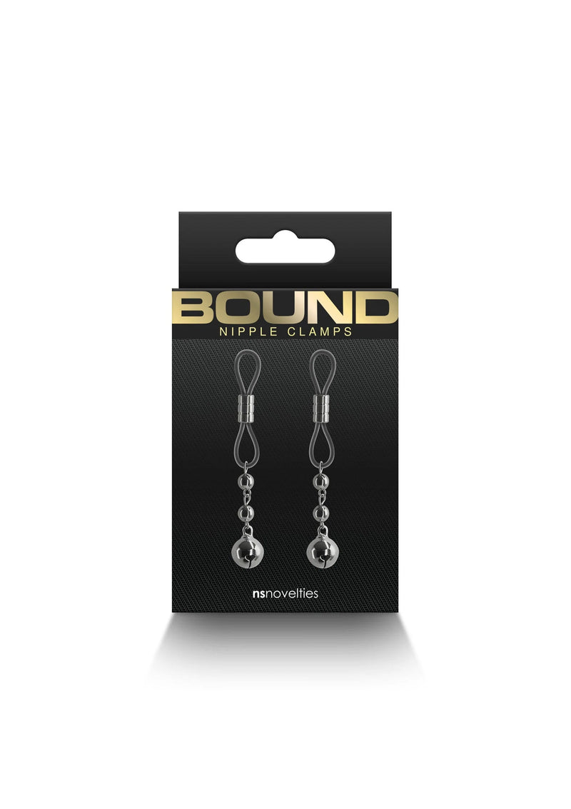 NS Novelties Bound Nipple Clamps D1