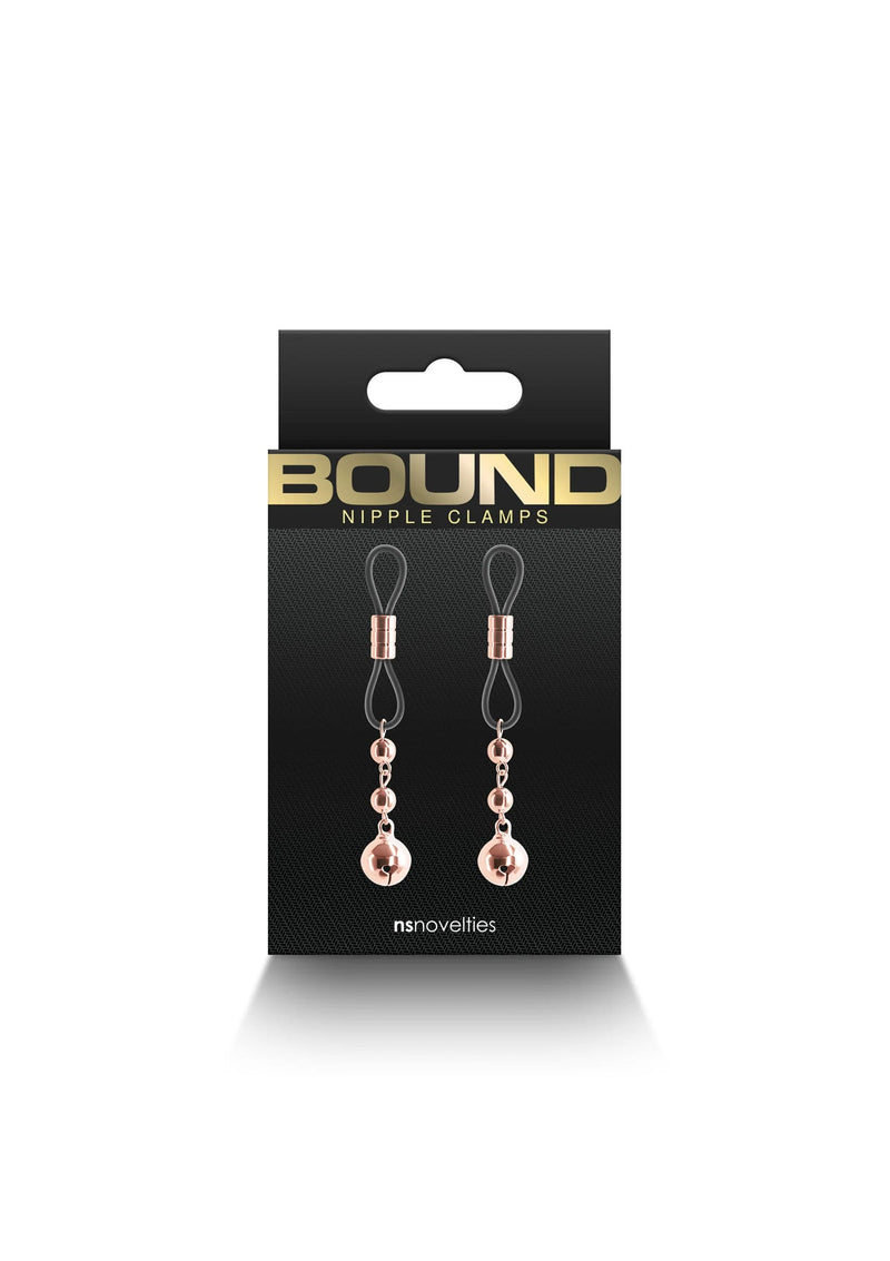 NS Novelties Bound Nipple Clamps D1