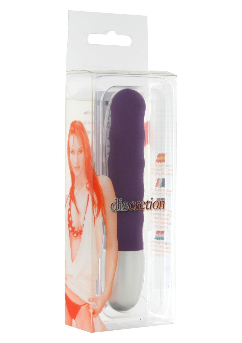 Seven Creations Discretion Ribbed Vibrator