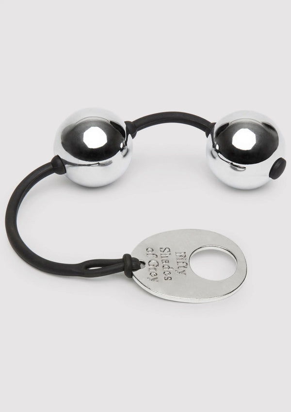 Fifty Shades of Grey Silver Pleasure Balls 221 Gram
