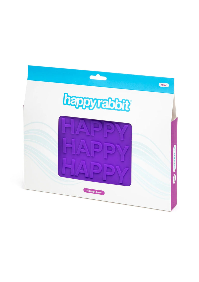 Happy Rabbit Silicone Zip Case Large