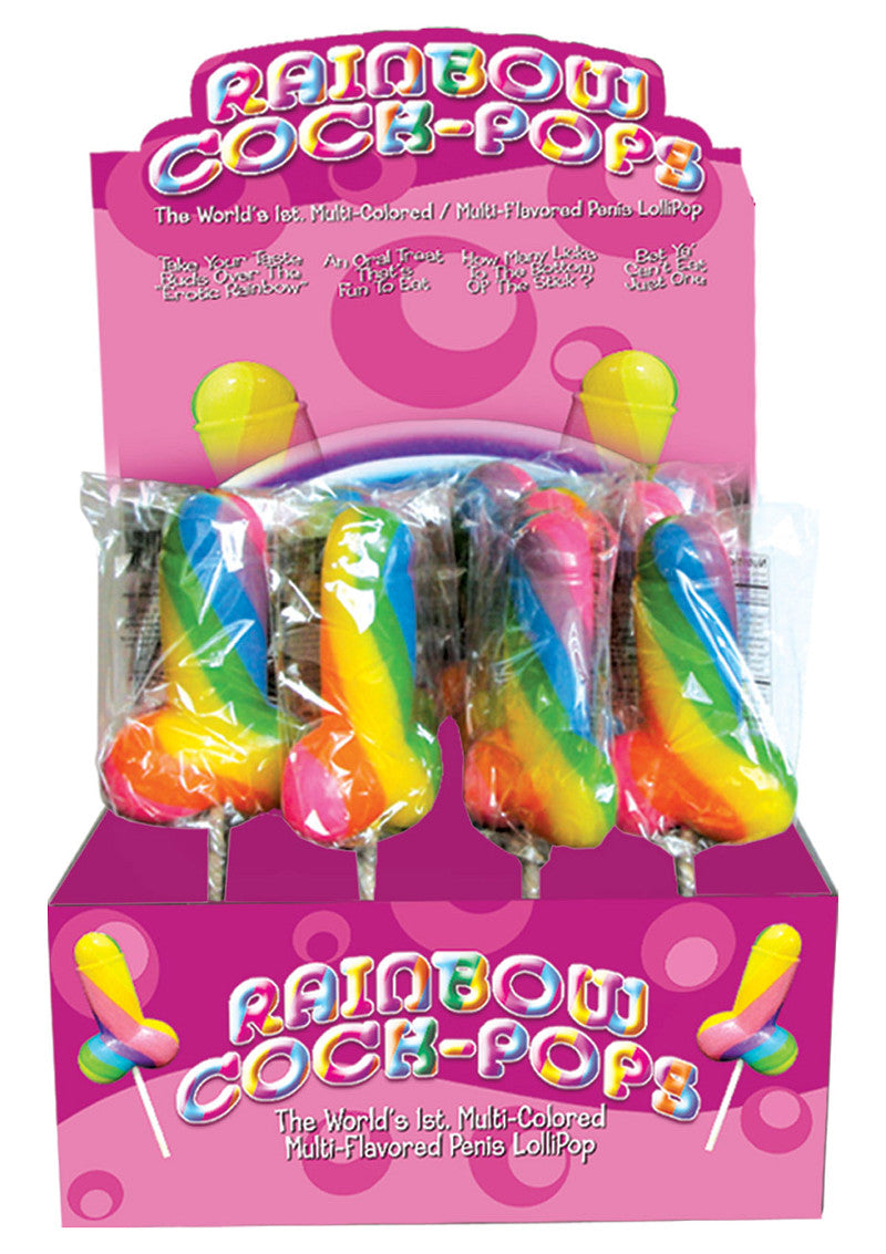 S&F Rainbow Cock Pops 12st
