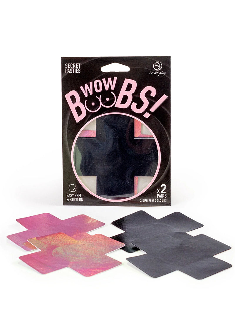 Secret Play Cross Nipple Pasties 2 par