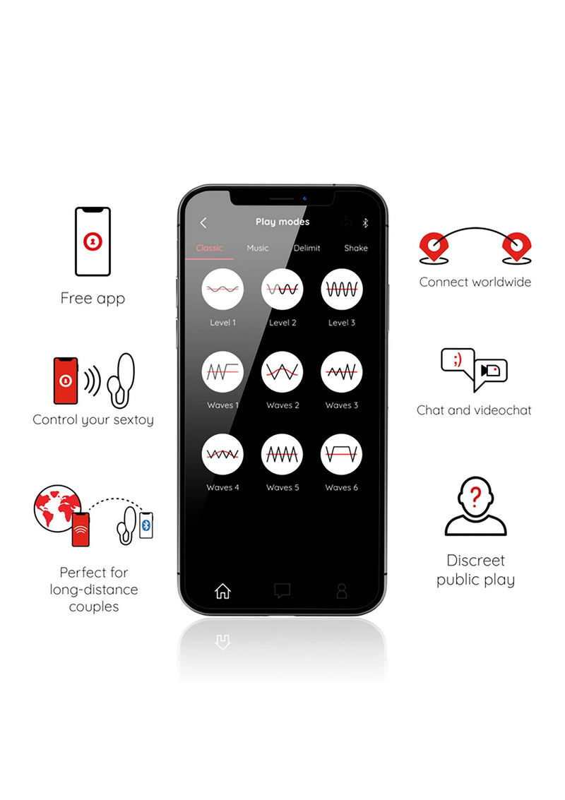 Oninder Denver Vibrating Egg + App