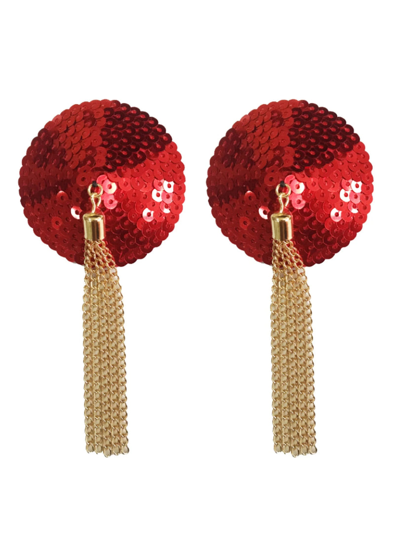 Kinky Diva Nipple Covers with Chain