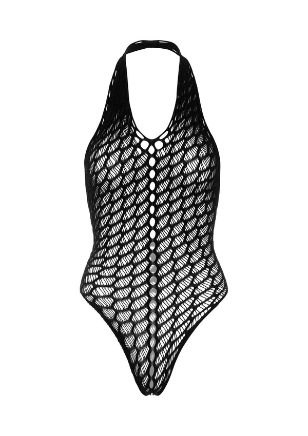 Daring Intimates Flow Net Halter Teddy