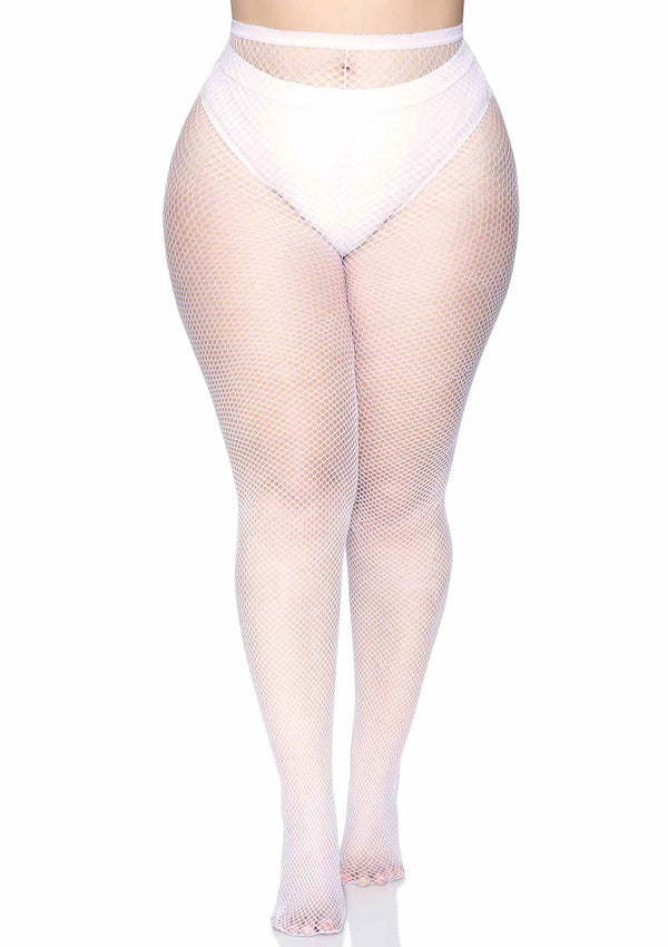 Leg Avenue Fishnet Pantyhose Plus Size