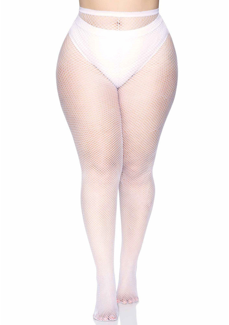 Leg Avenue Fishnet Pantyhose Plus Size