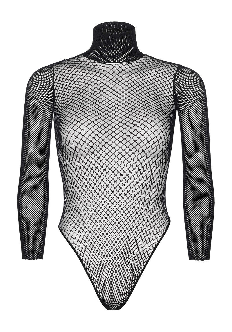 Leg Avenue Long Sleeved Bodysuit with Snap Crotch