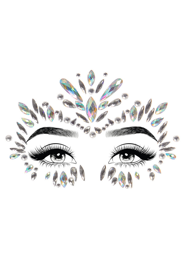 Leg Avenue Iris Adhesive Face Jewels Sticker
