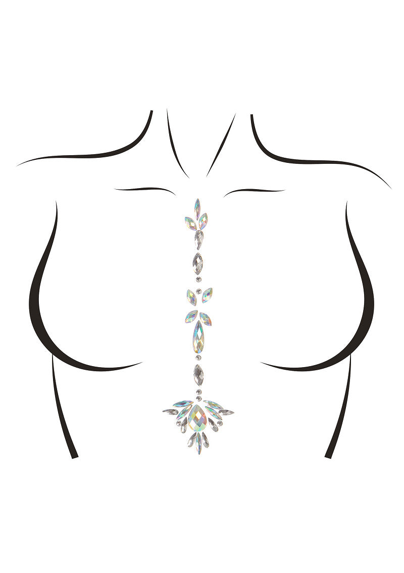 Leg Avenue Jade Adhesive Body Jewels Sticker
