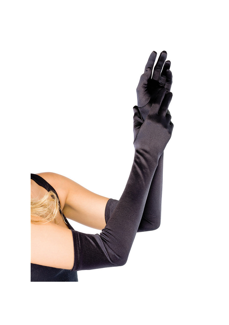 Leg Avenue Extra Long Satin Gloves