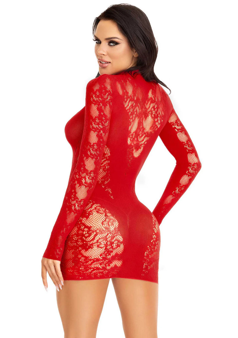 Leg Avenue Mini Dress and Gloved Sleeves
